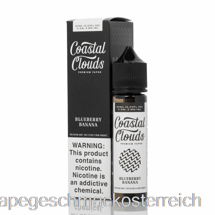Blaubeerbanane - Coastal Clouds Co. - 60 Ml 0 Mg Vape-Geschmack